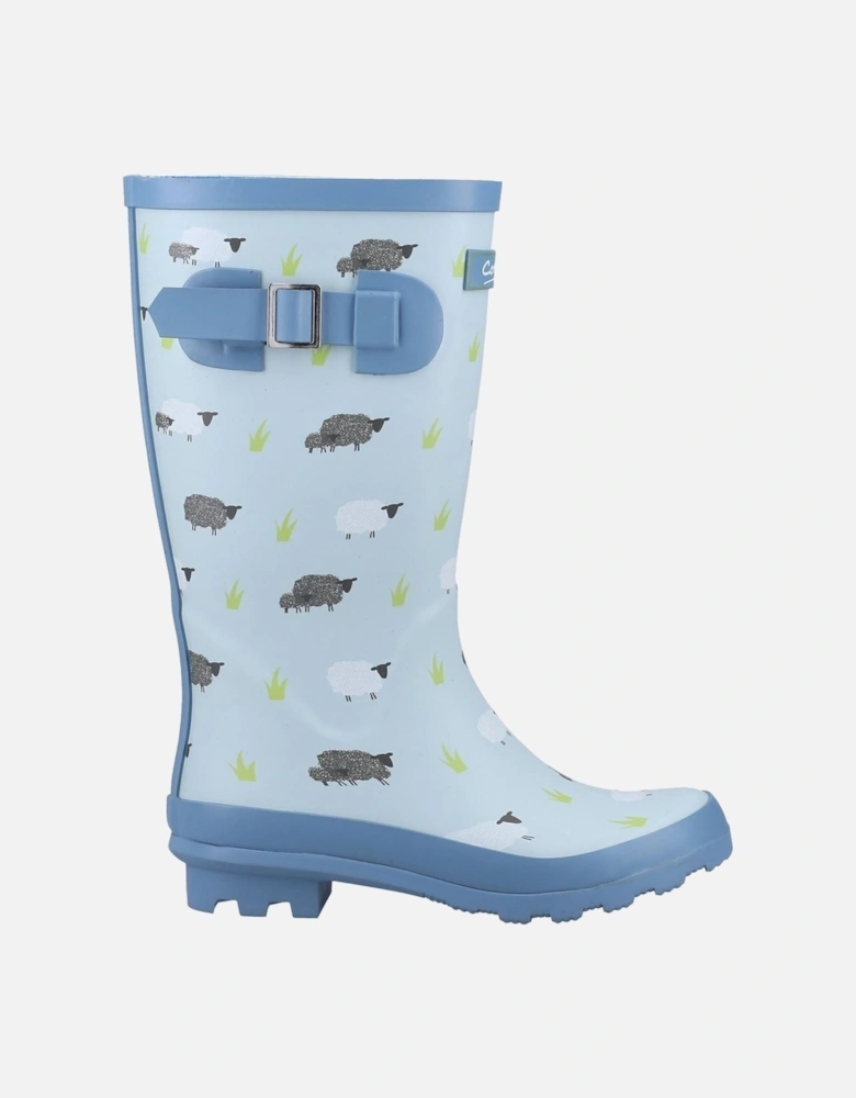 Farmyard Junior Rubber Sheep Wellington Boots