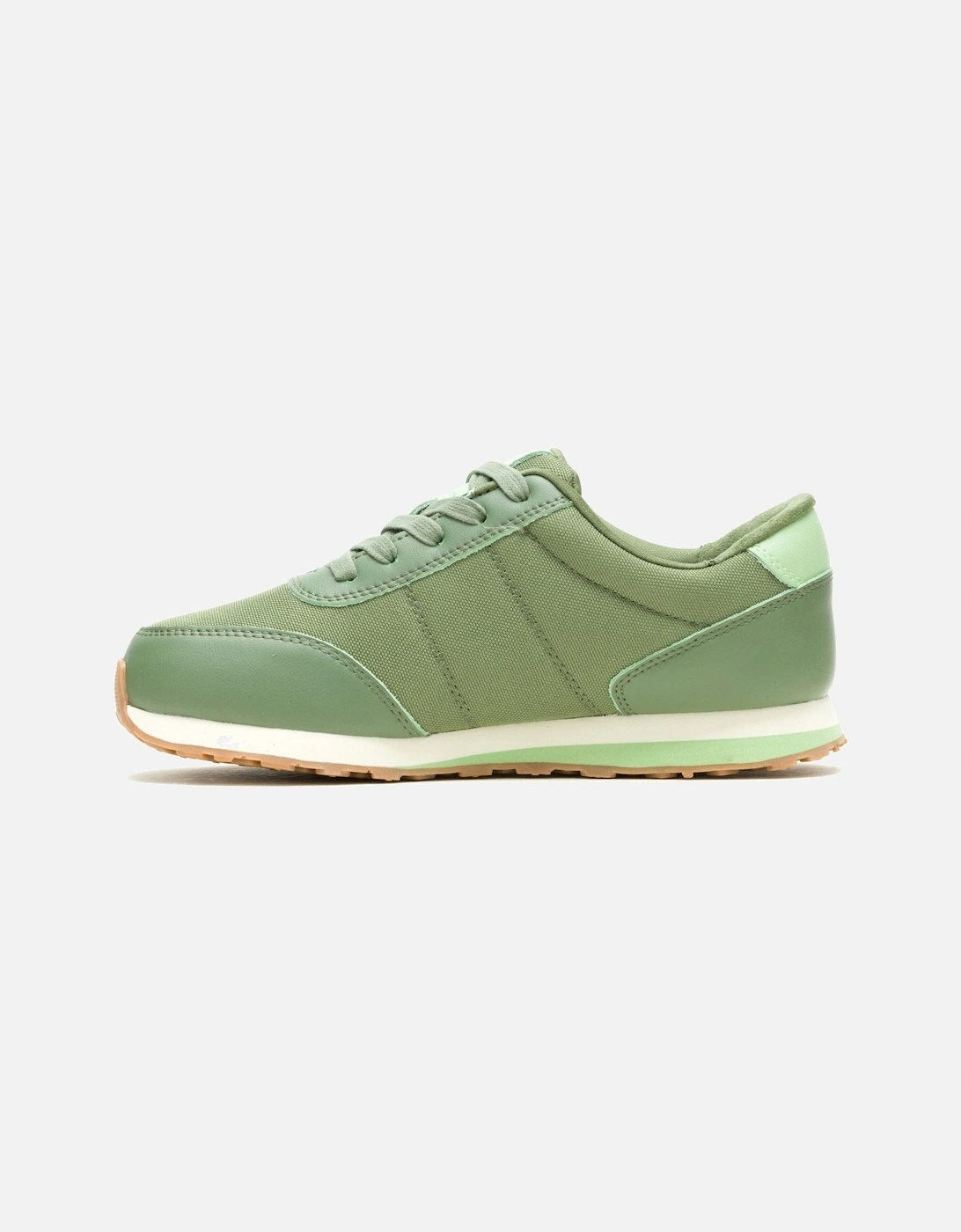 Seventy8 Leather Women's Olive Trainers