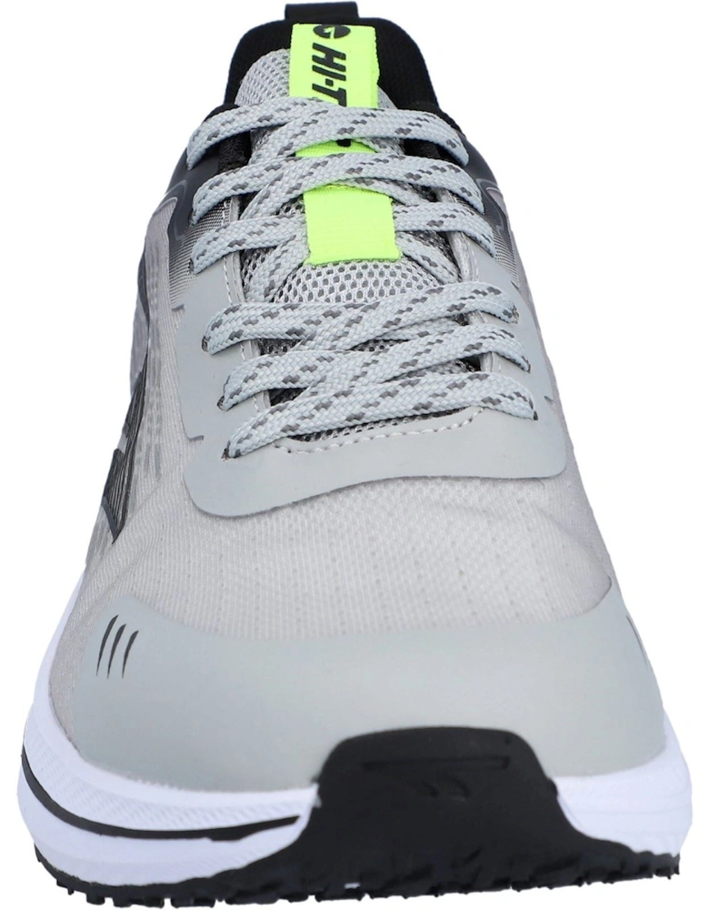 Santorini Polyester Men's Cool Grey/Black/Acid Lime Trainers