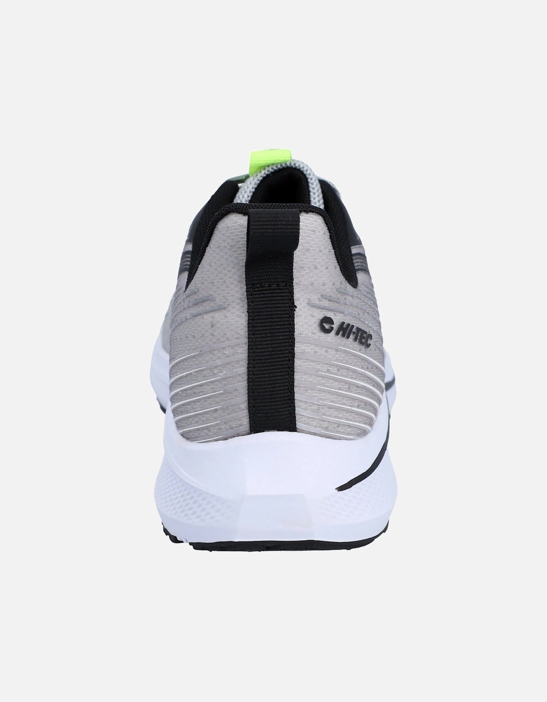 Santorini Polyester Men's Cool Grey/Black/Acid Lime Trainers