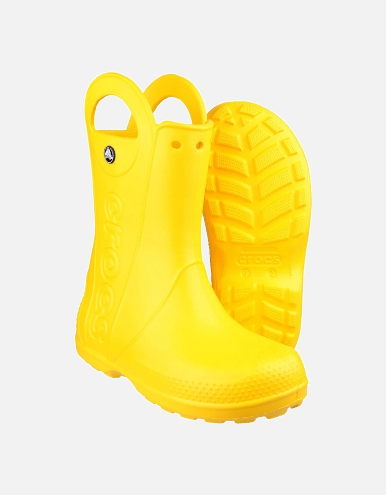 Handle It Rain Thermoplastic Yellow Wellington Boots