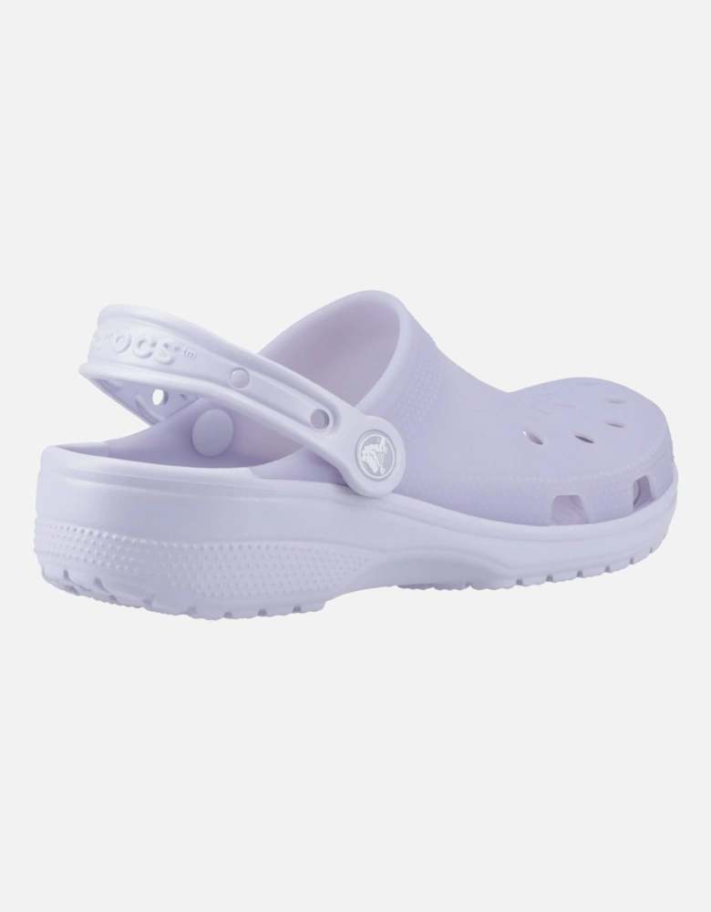 Classic Frosted Thermoplastic Purple Moon Clogs