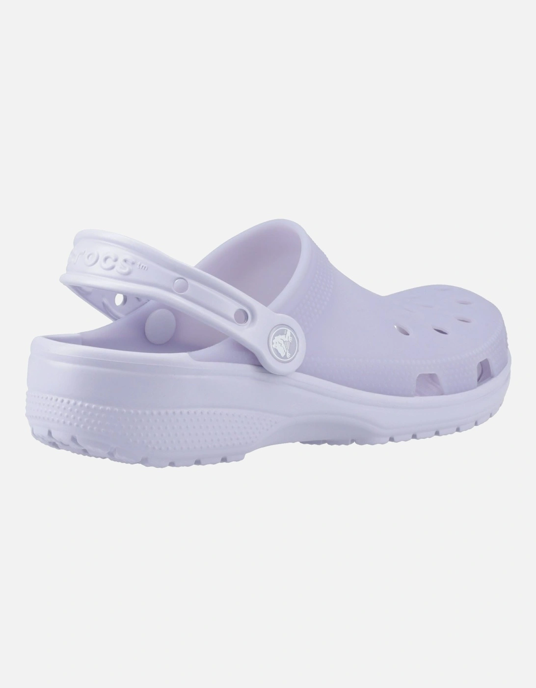 Classic Frosted Thermoplastic Purple Moon Clogs, 5 of 4