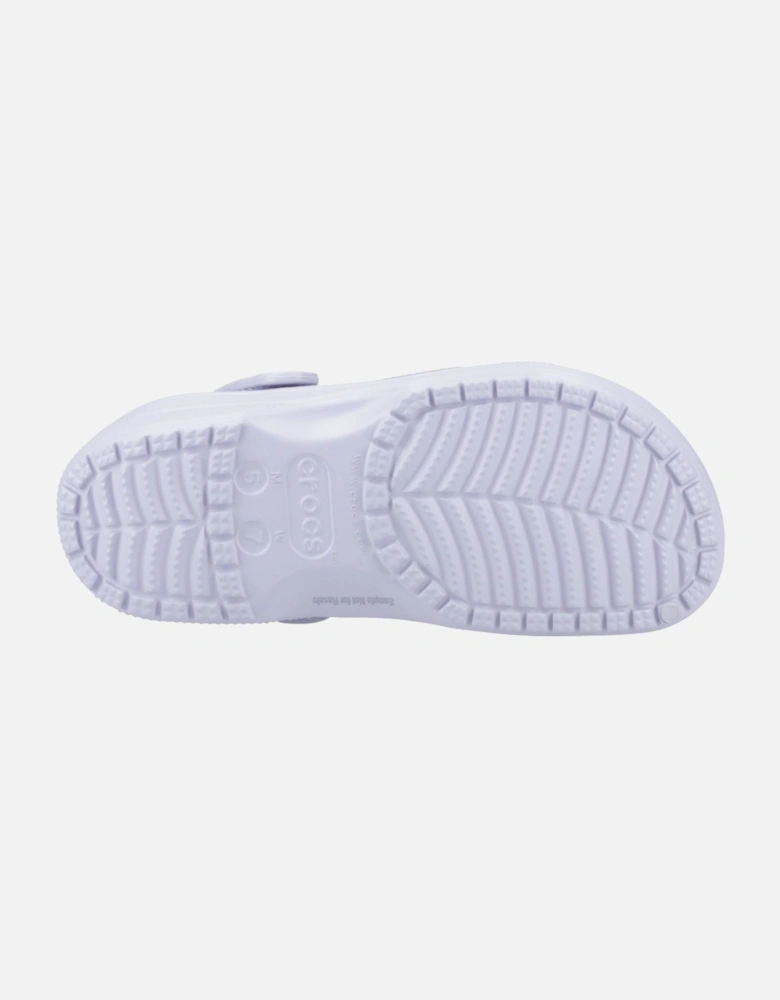 Classic Frosted Thermoplastic Purple Moon Clogs