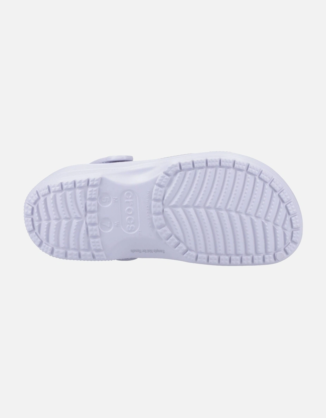 Classic Frosted Thermoplastic Purple Moon Clogs