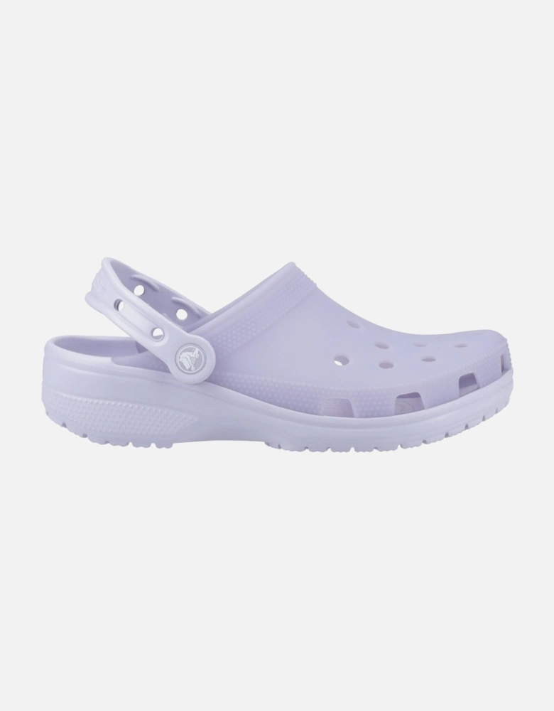 Classic Frosted Thermoplastic Purple Moon Clogs