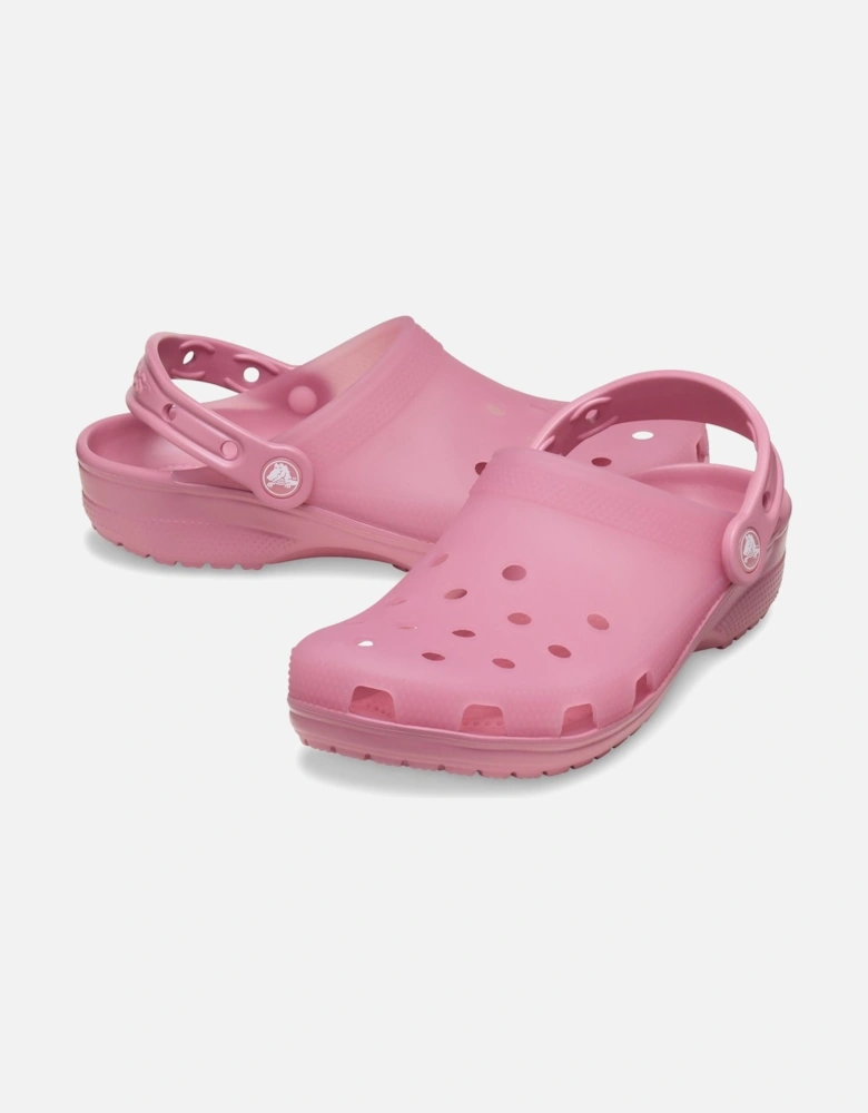Classic Frosted Thermoplastic Rosette Clogs