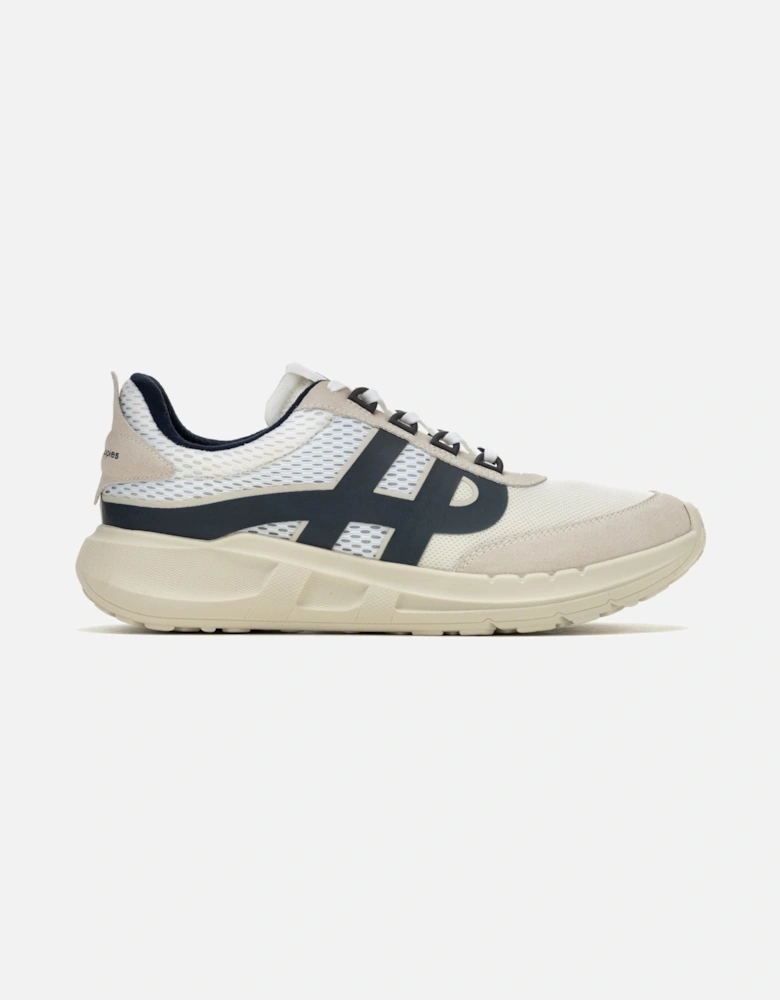 Seventy8 Retro Runner Suede Men's White Trainers