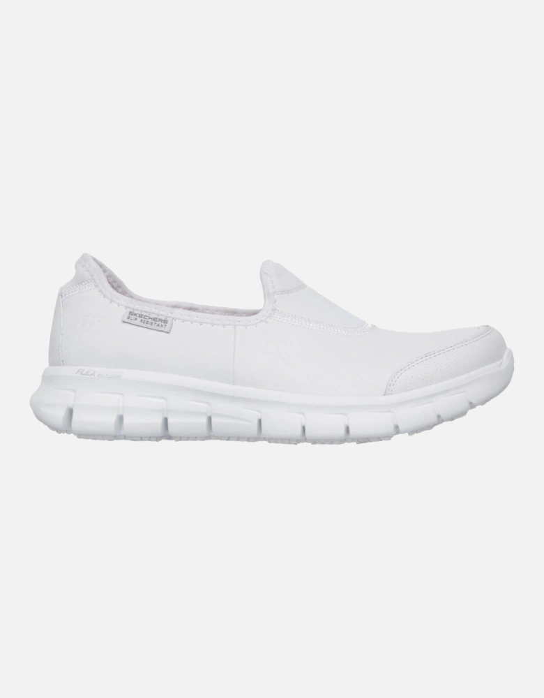Sure Track Leather Women's White Trainers