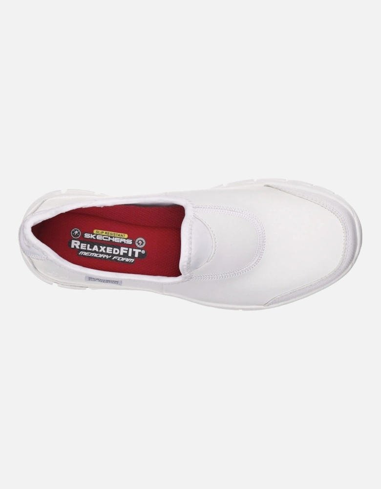 Sure Track Leather Women's White Trainers