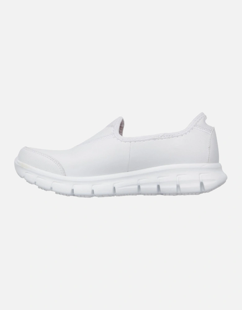 Sure Track Leather Women's White Trainers