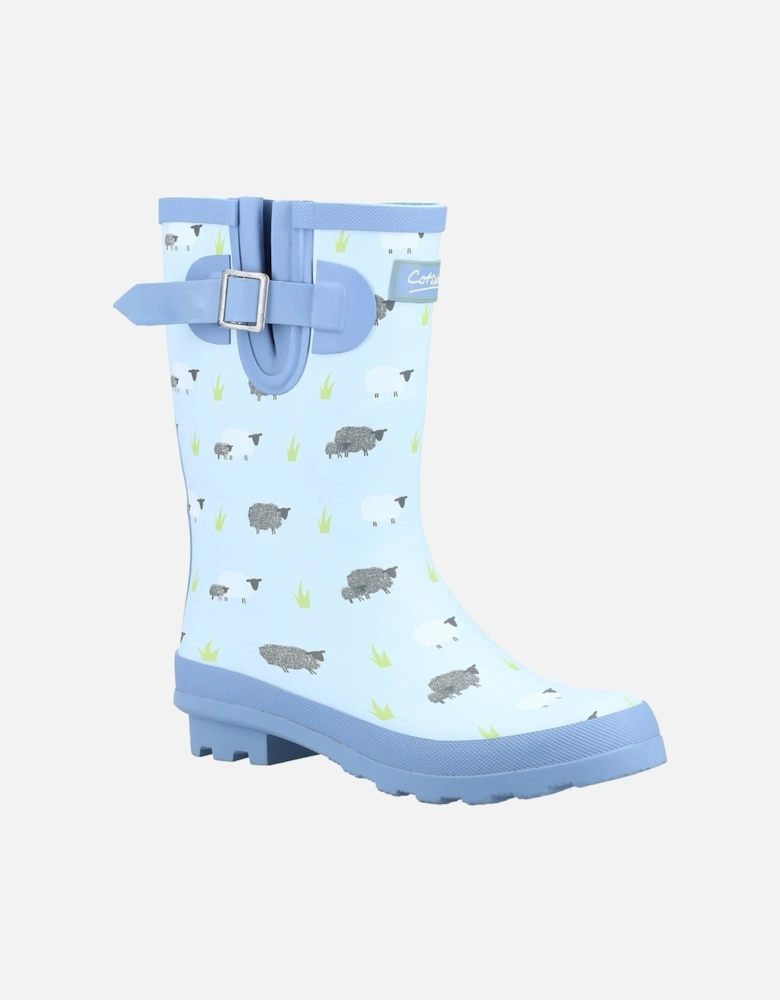 Farmyard Mid Rubber Women's Sheep Wellington Boots