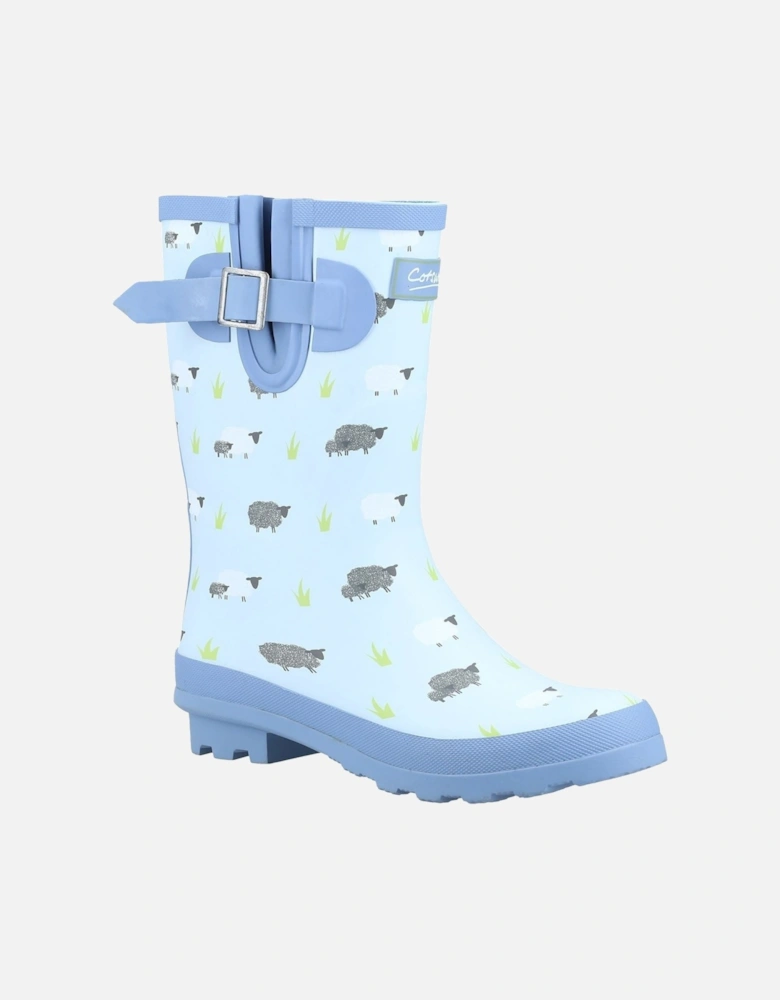 Farmyard Mid Rubber Women's Sheep Wellington Boots