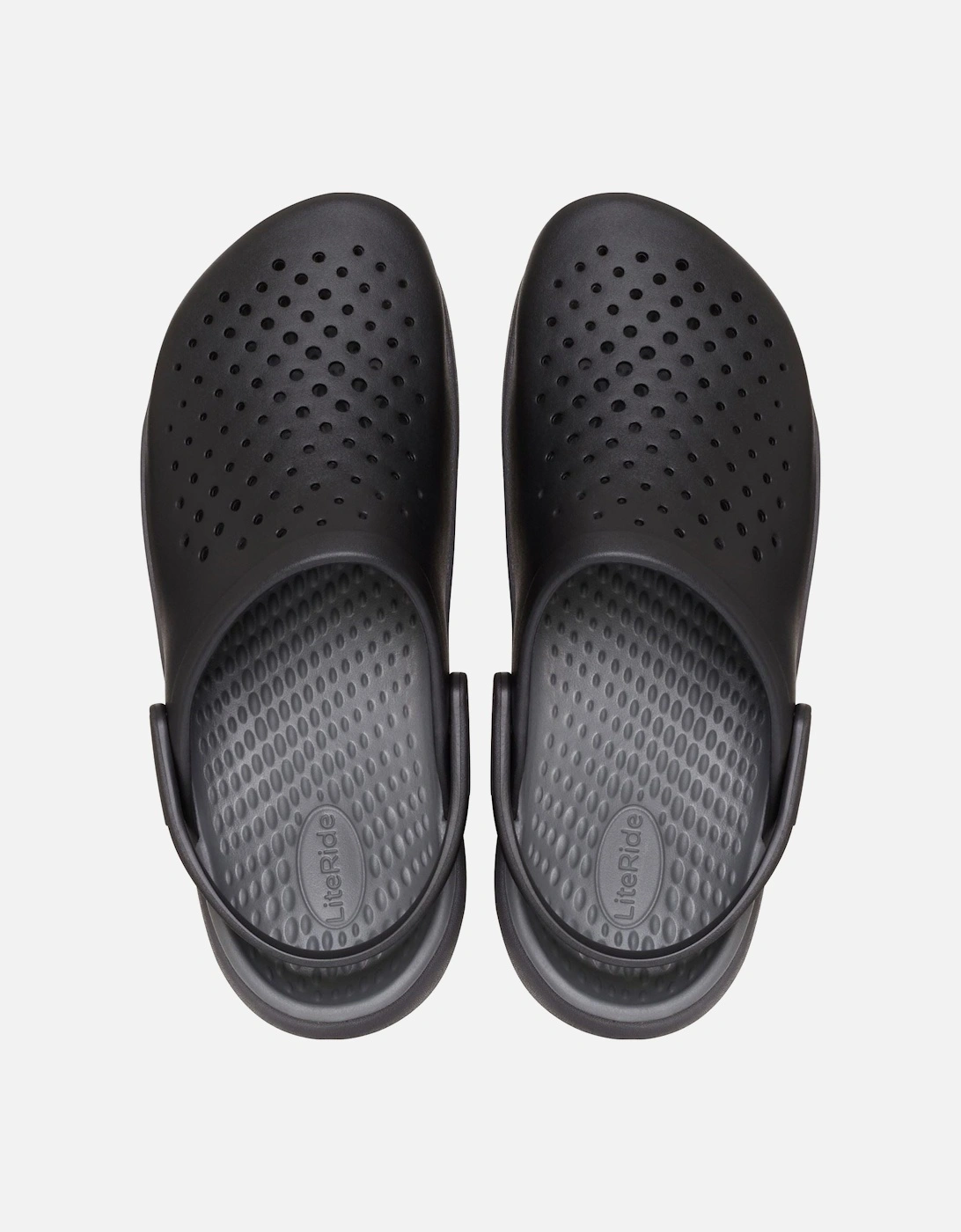 InMotion Clog Synthetic Black Clogs
