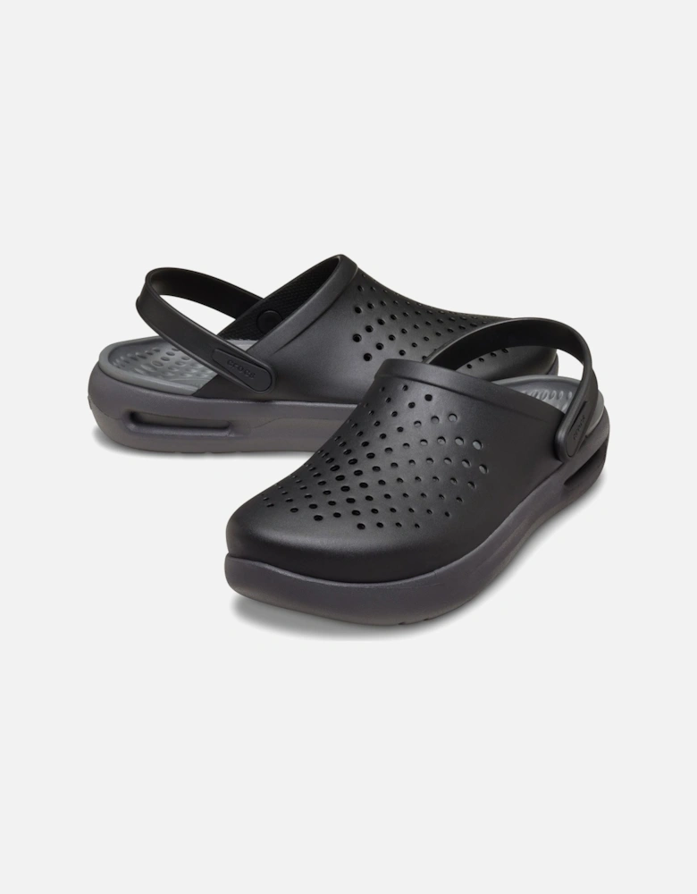 InMotion Clog Synthetic Black Clogs