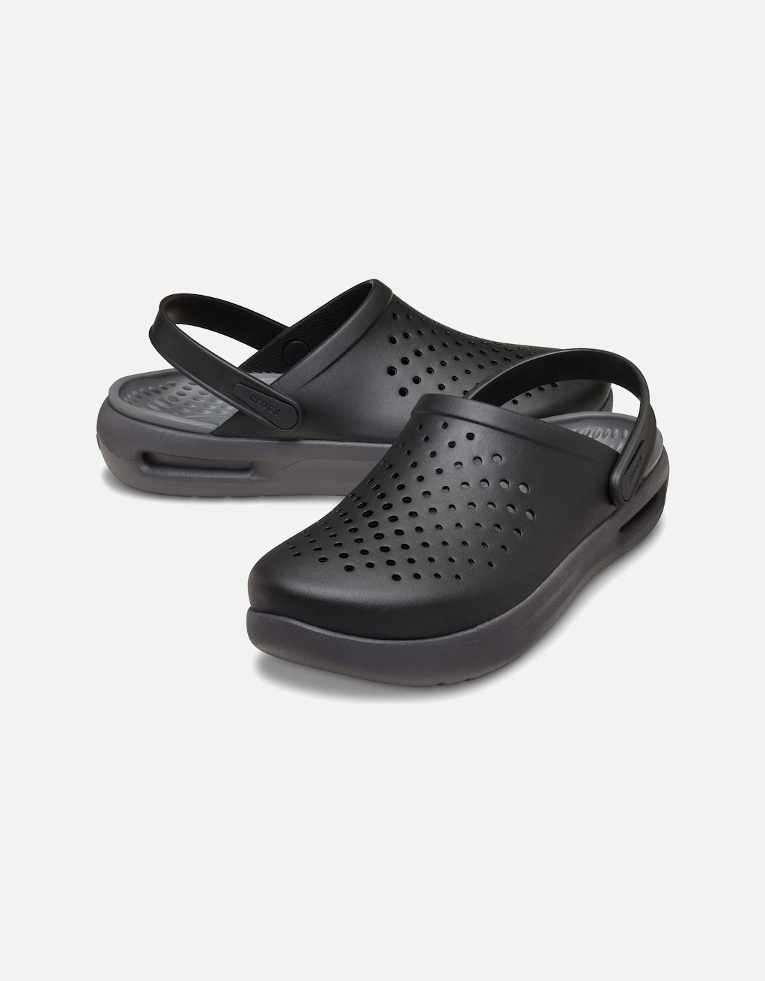 InMotion Clog Synthetic Black Clogs