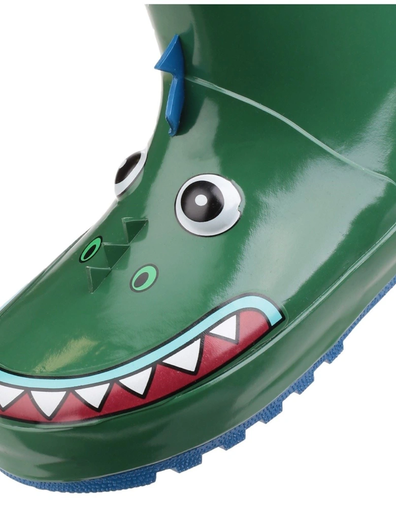 Puddle Rubber Crocodile Wellington Boots