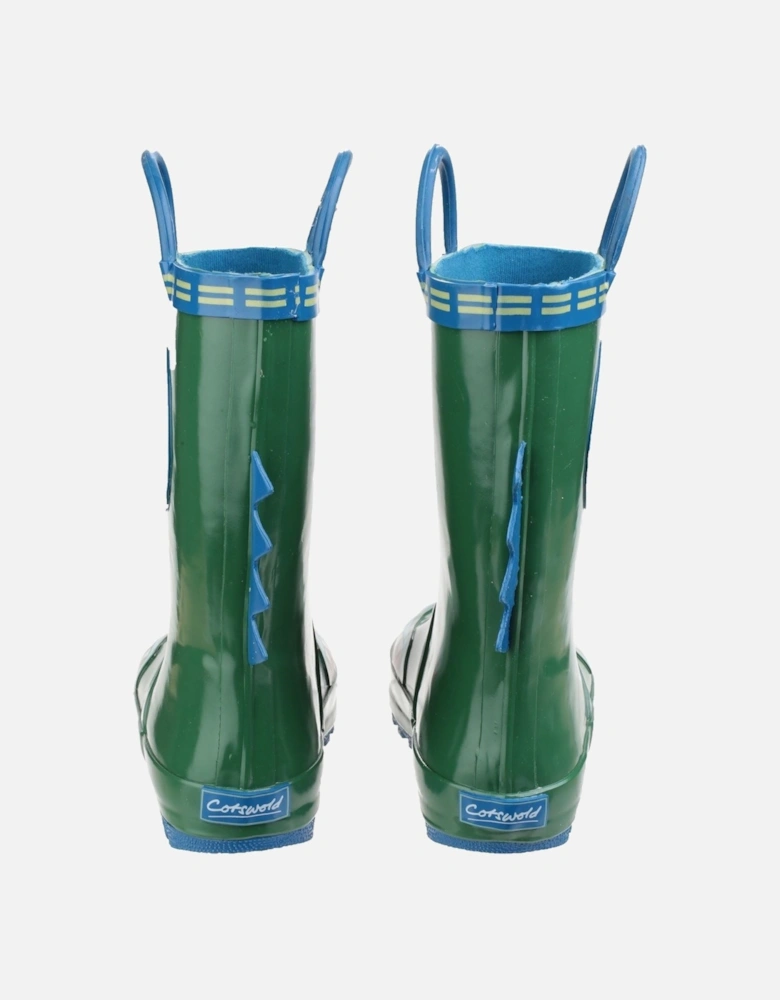 Puddle Rubber Crocodile Wellington Boots