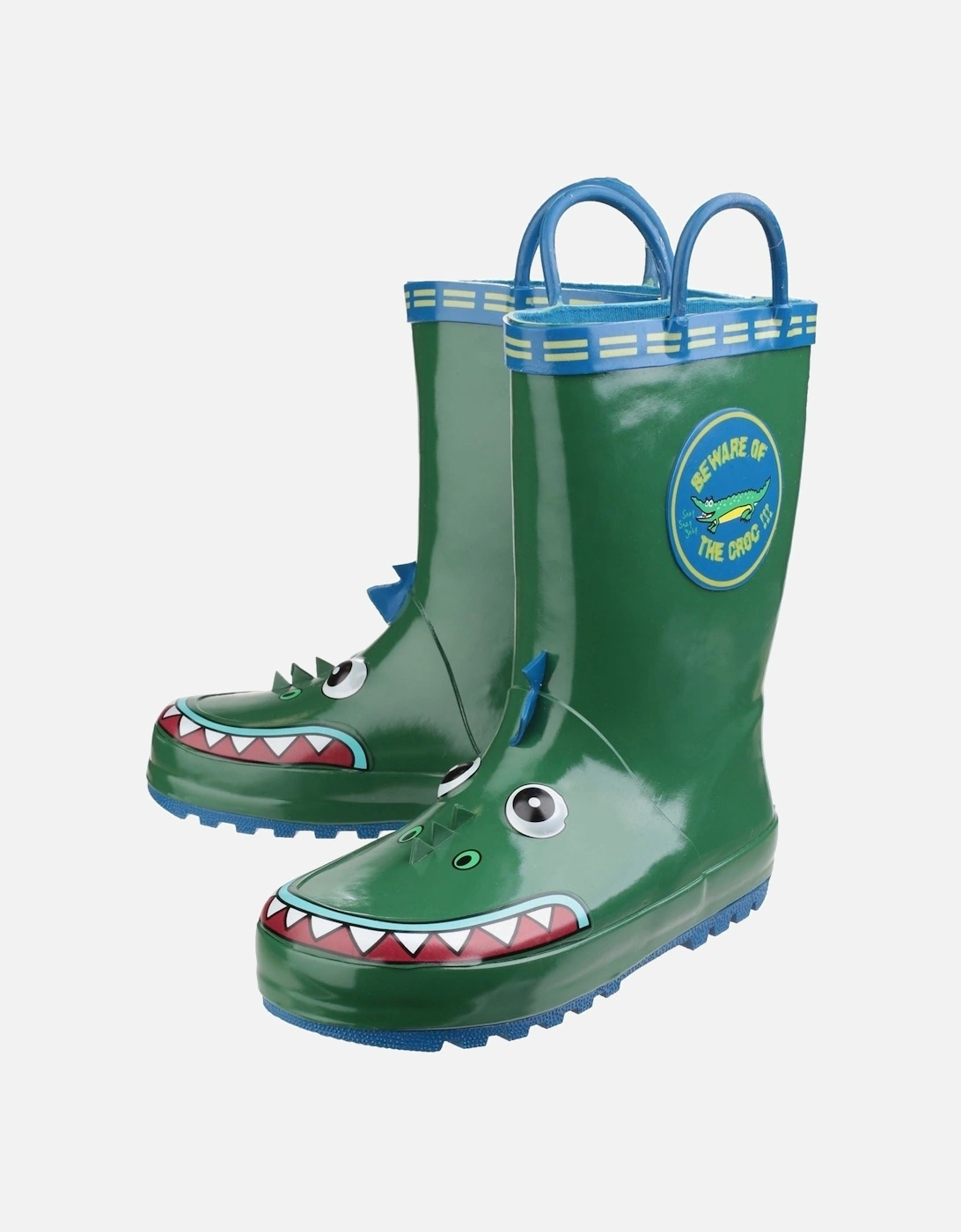 Puddle Rubber Crocodile Wellington Boots