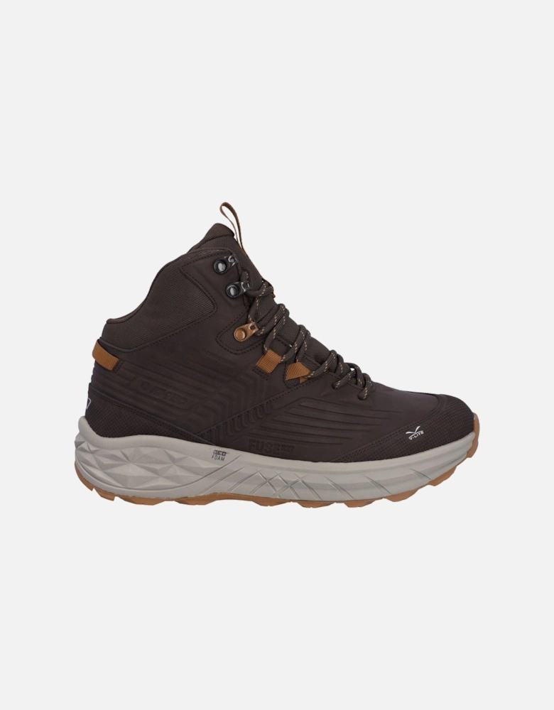 Fuse Trek Mid Polyester Men's Steel/Charcoal/Bright Marigold Hiking Boots