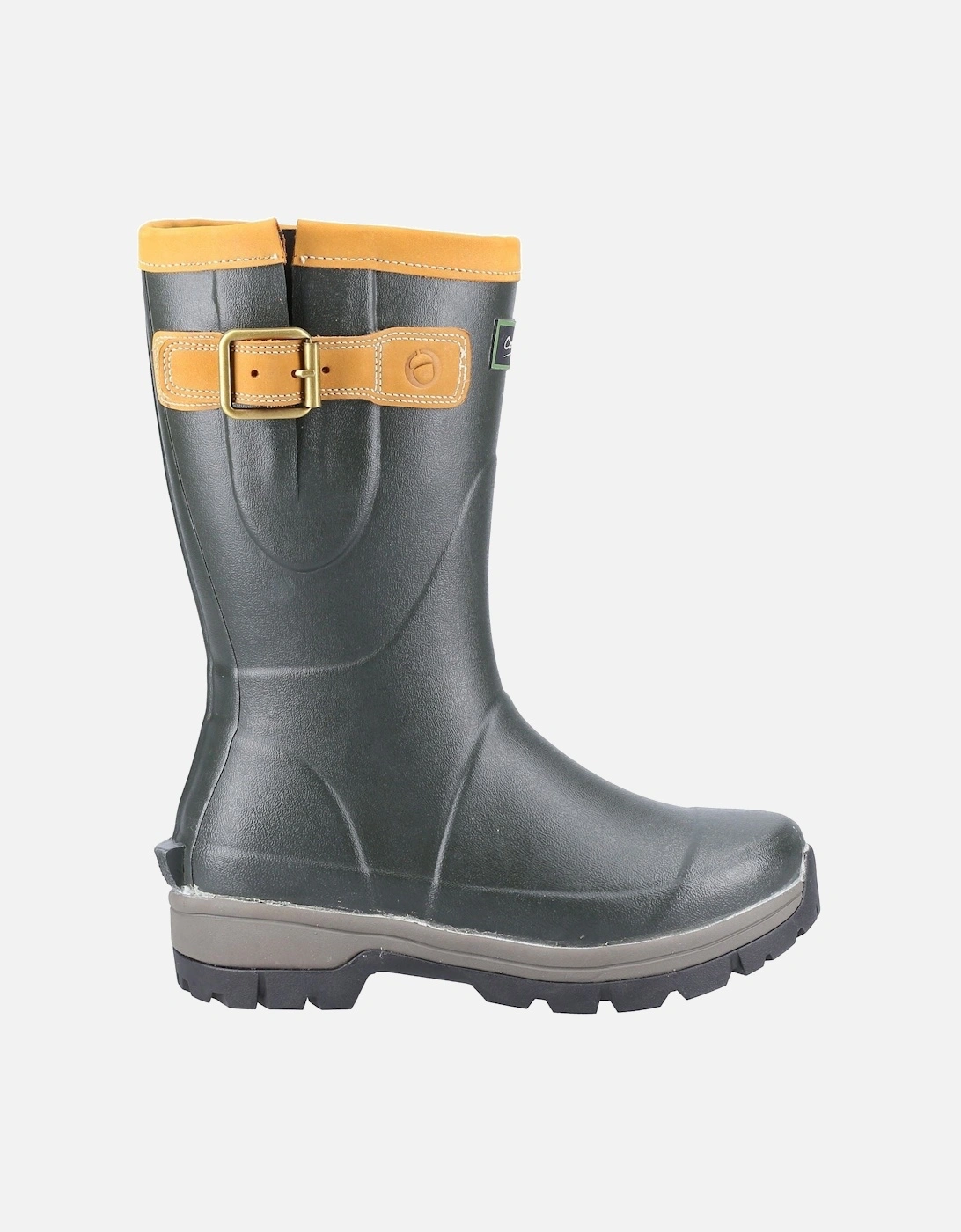 Stratus Short Rubber Women's Green Wellington Boots