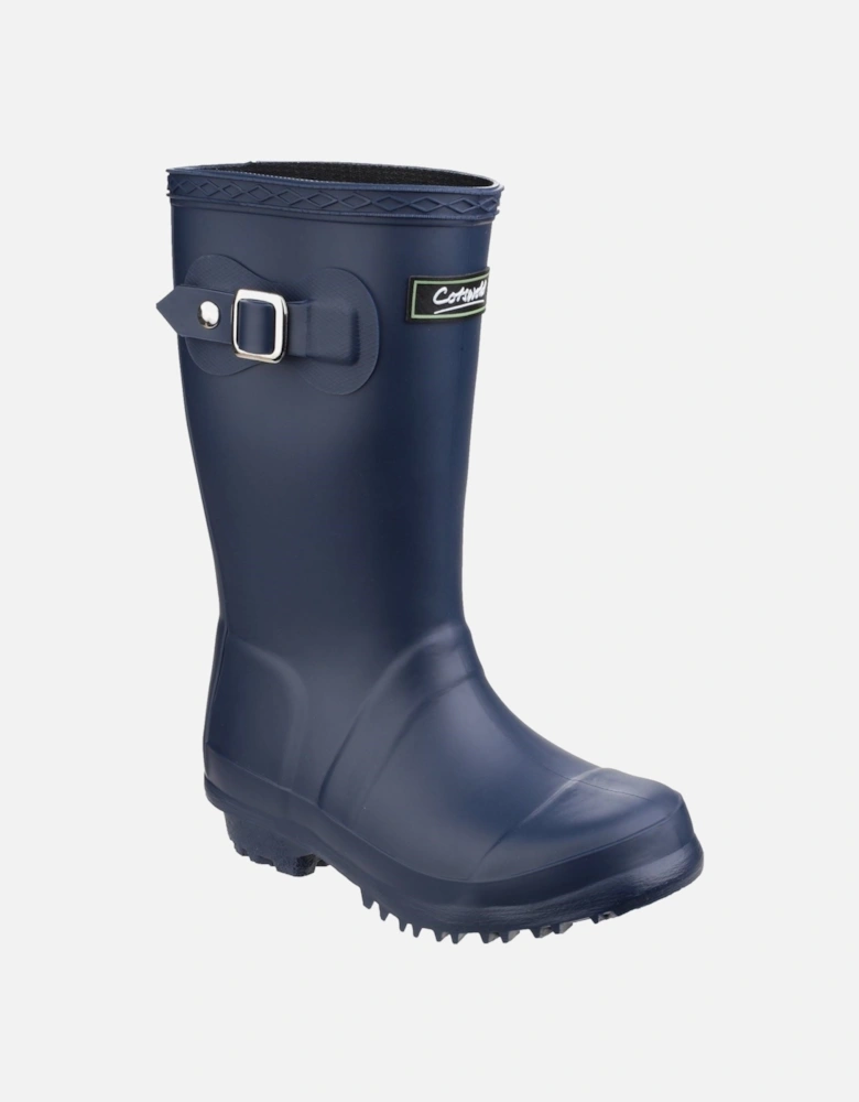 Buckingham PVC Navy Wellington Boots