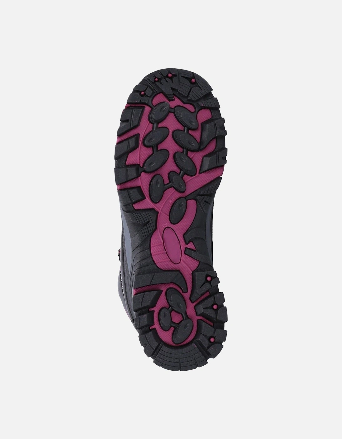 Calmsden Rubber Women's Grey/Berry Hiking Boots