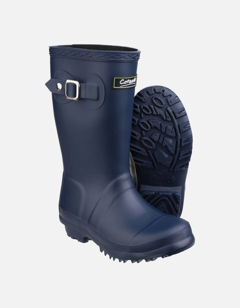 Buckingham PVC Navy Wellington Boots