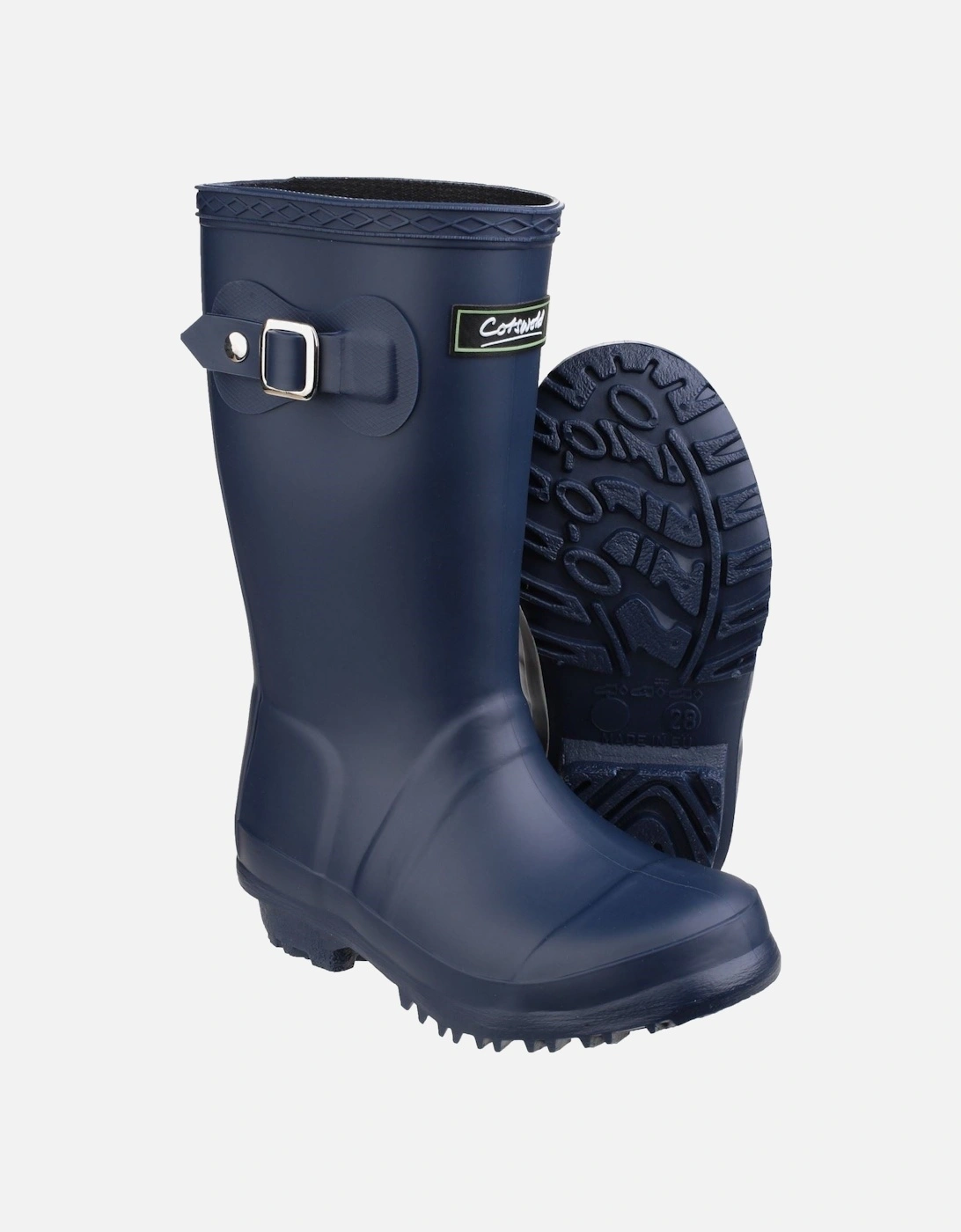 Buckingham PVC Navy Wellington Boots