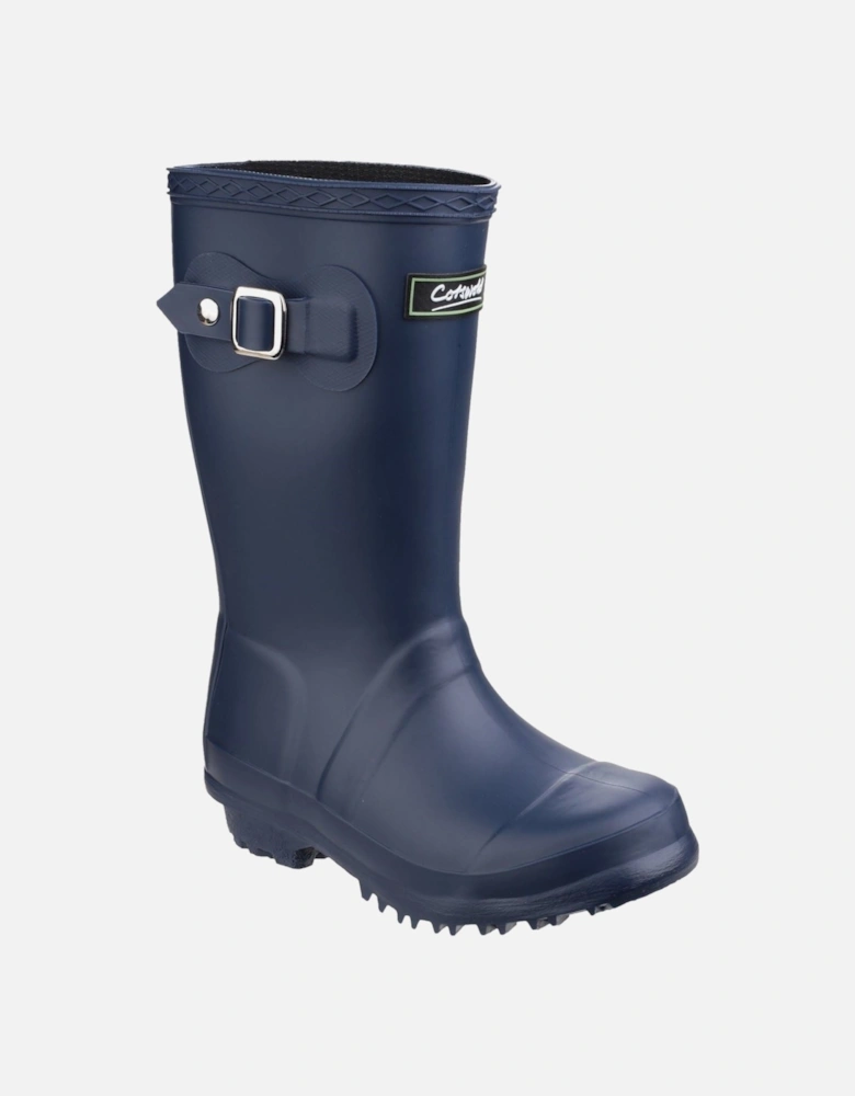 Buckingham PVC Navy Wellington Boots