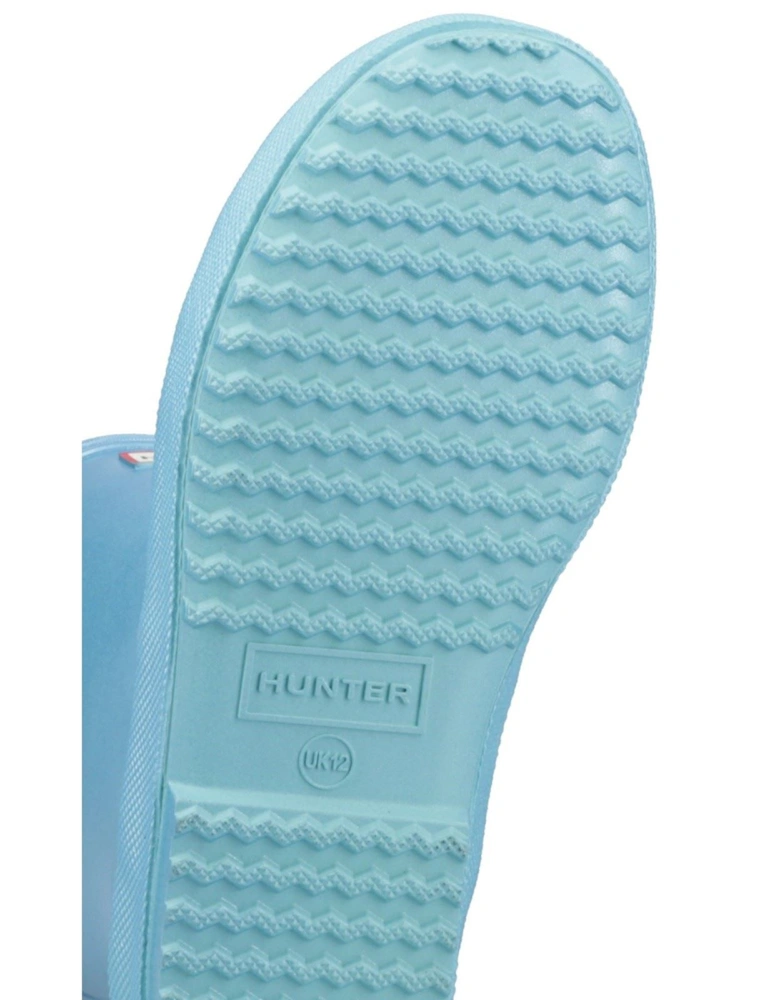 First Nebula Rubber Pool Blue Wellington Boots