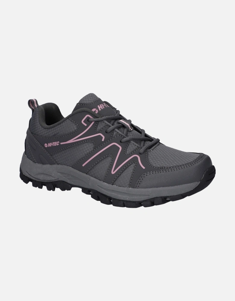 Maine Polyester Women's Steel Grey Charcoal Hiking Boots
