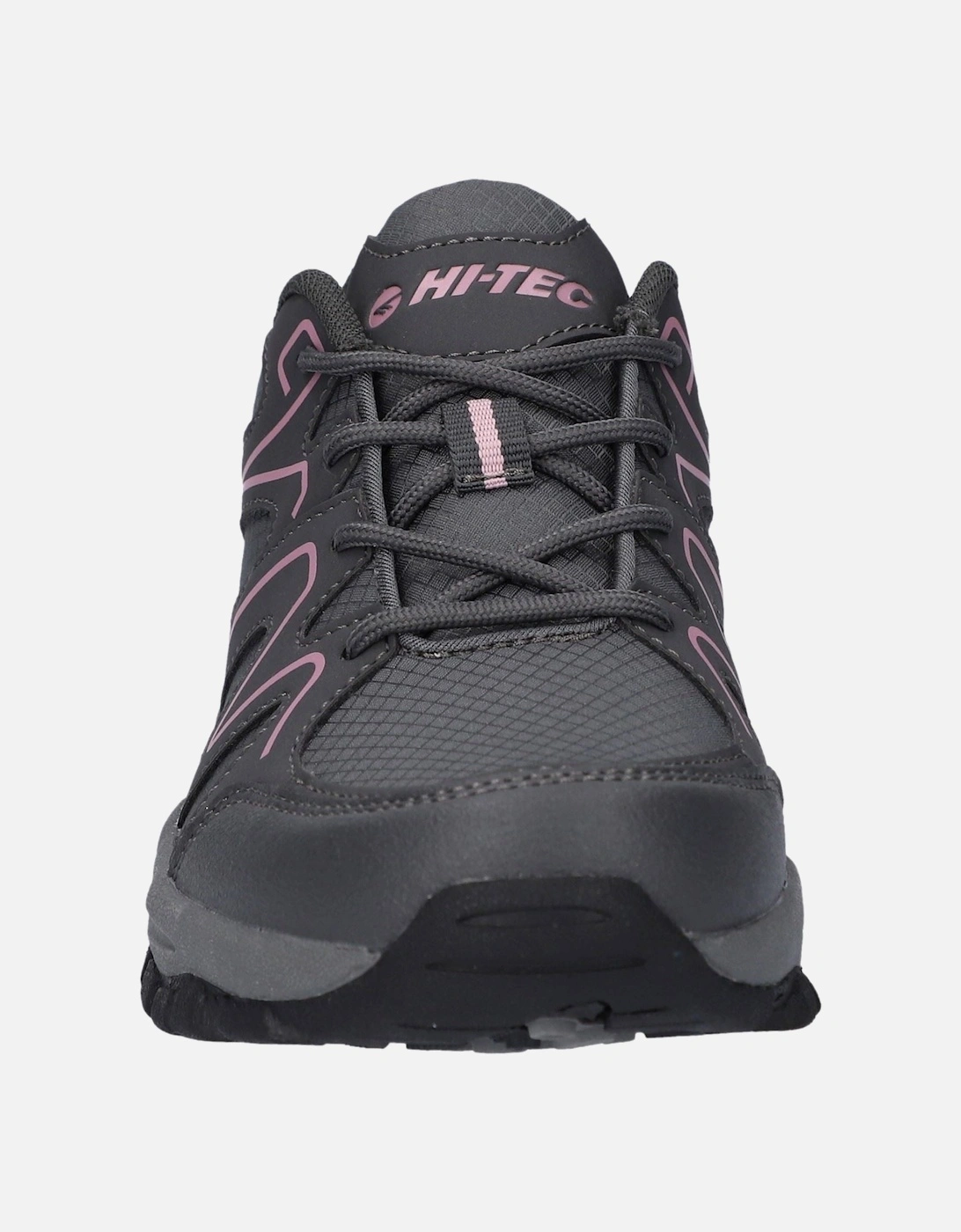 Maine Polyester Women's Steel Grey Charcoal Hiking Boots