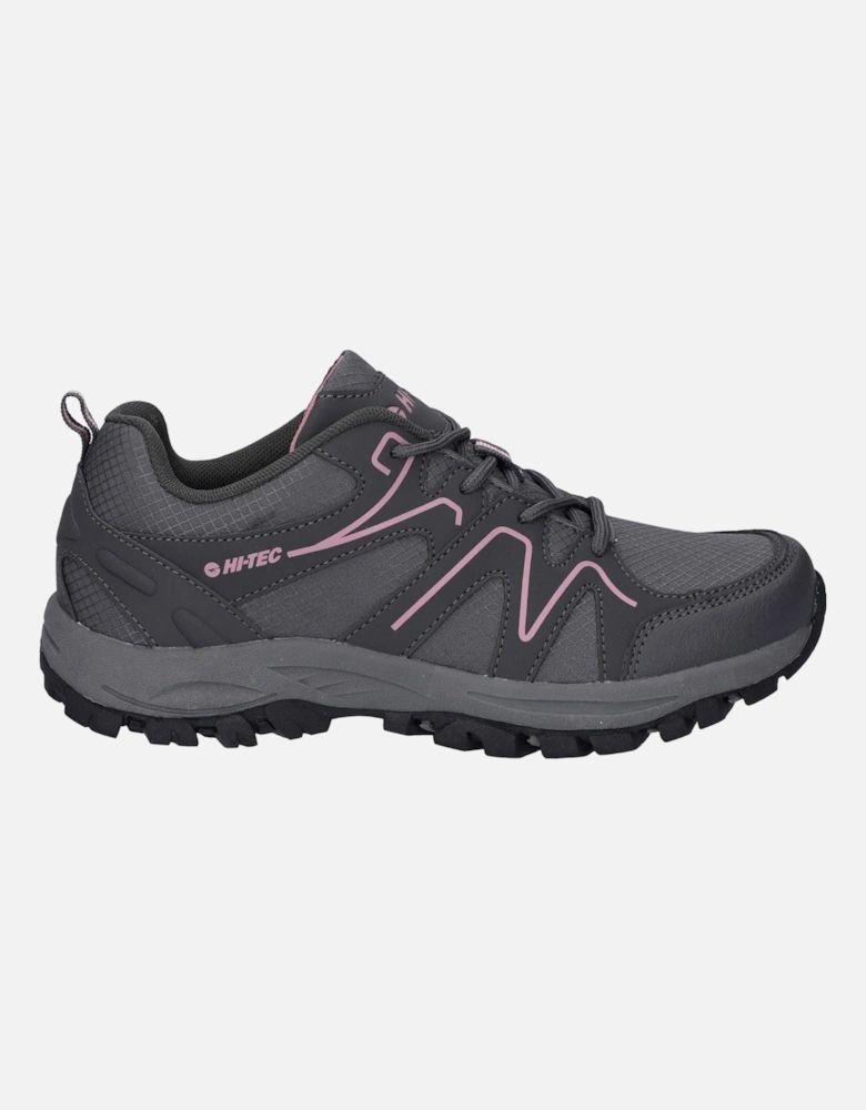 Maine Polyester Women's Steel Grey Charcoal Hiking Boots