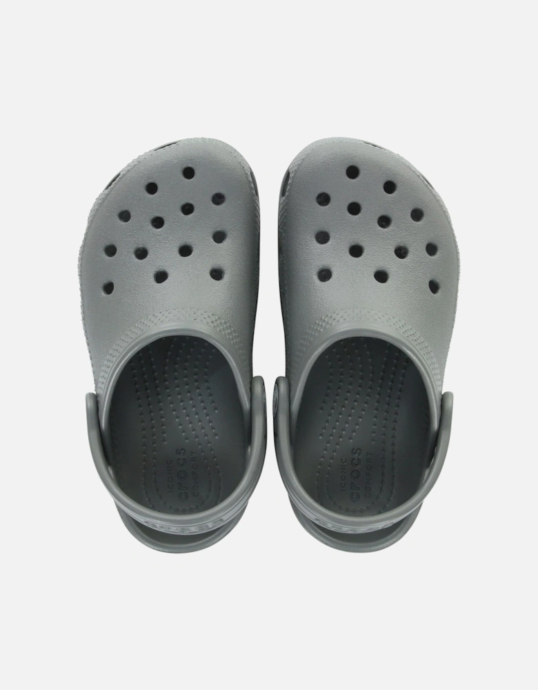 Toddler Classic Croslite Rubber Slate Grey Loafers
