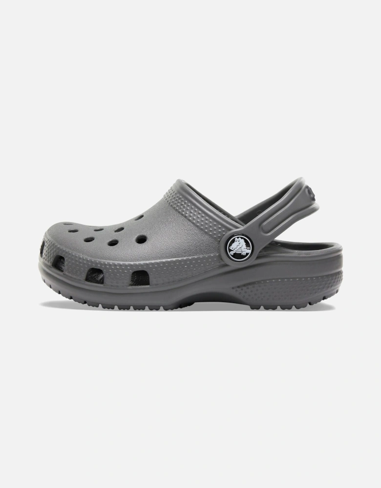Toddler Classic Croslite Rubber Slate Grey Loafers