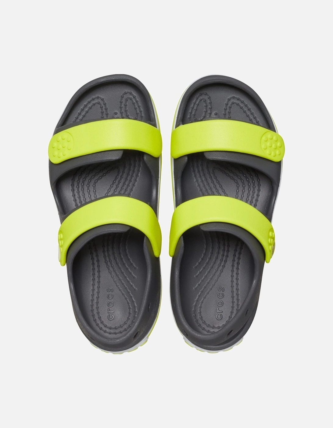 Crocband Play Thermoplastic Slate Grey/Acidity Sandals