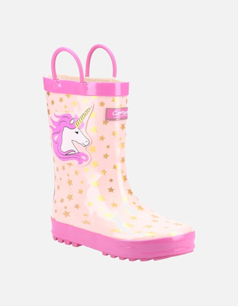 Puddle Rubber Unicorn Wellington Boots