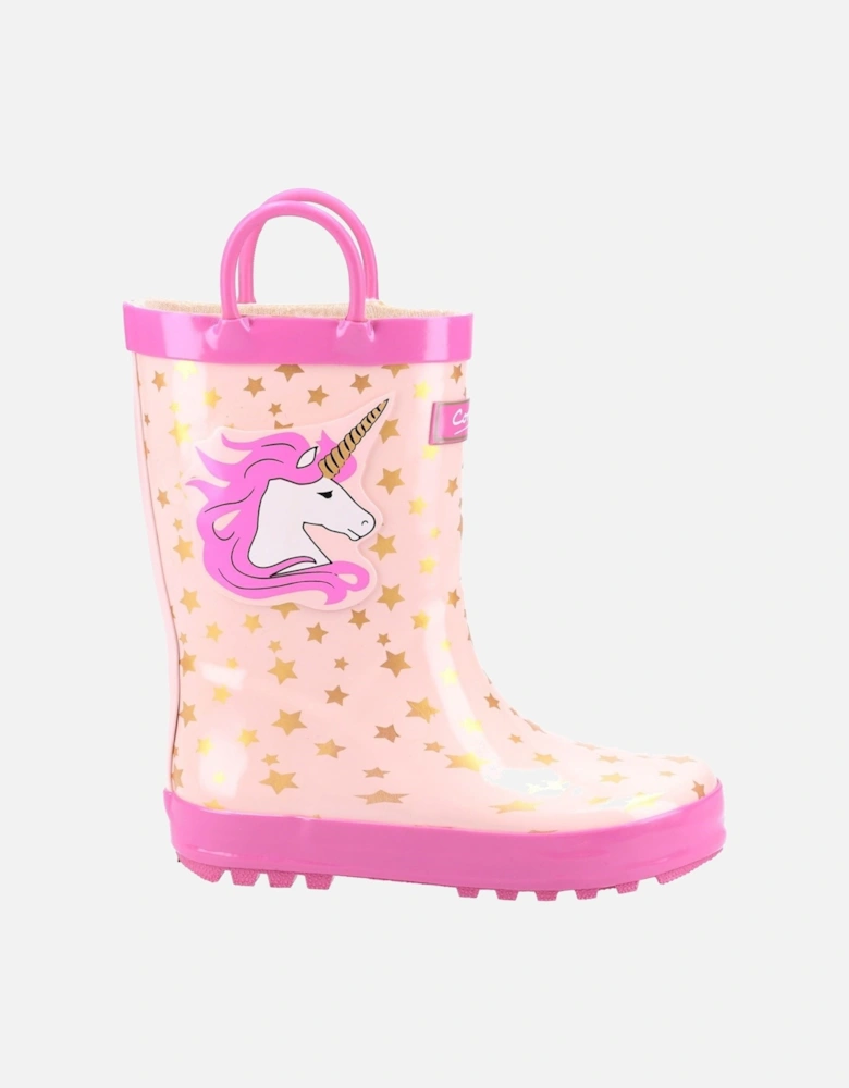 Puddle Rubber Unicorn Wellington Boots