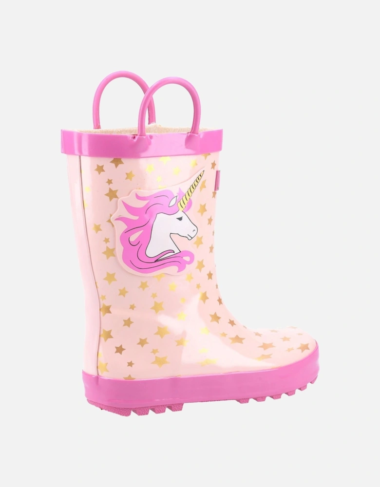 Puddle Rubber Unicorn Wellington Boots