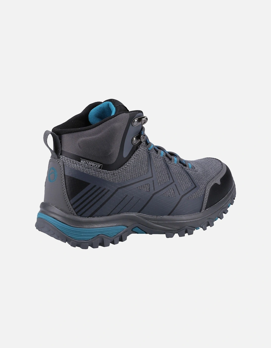 Wychwood Mid RPET+Mesh Women's Grey/Blue Hiking Boots