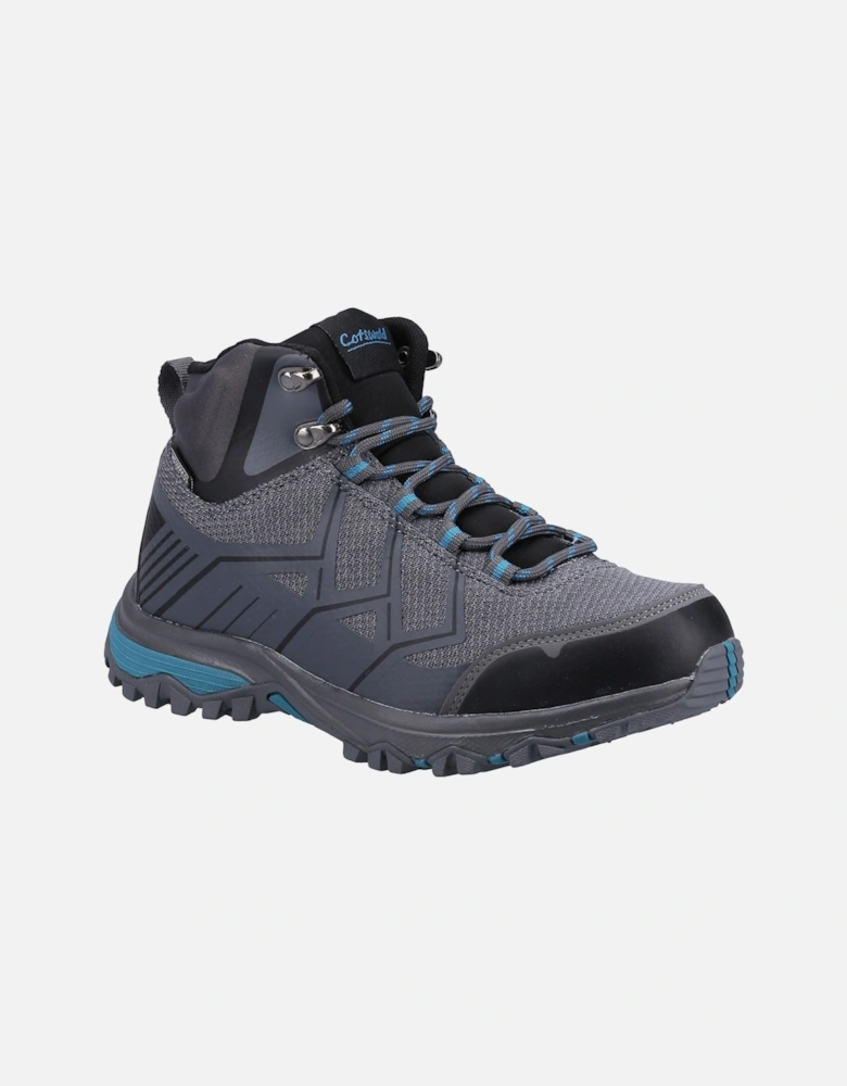 Wychwood Mid RPET+Mesh Women's Grey/Blue Hiking Boots