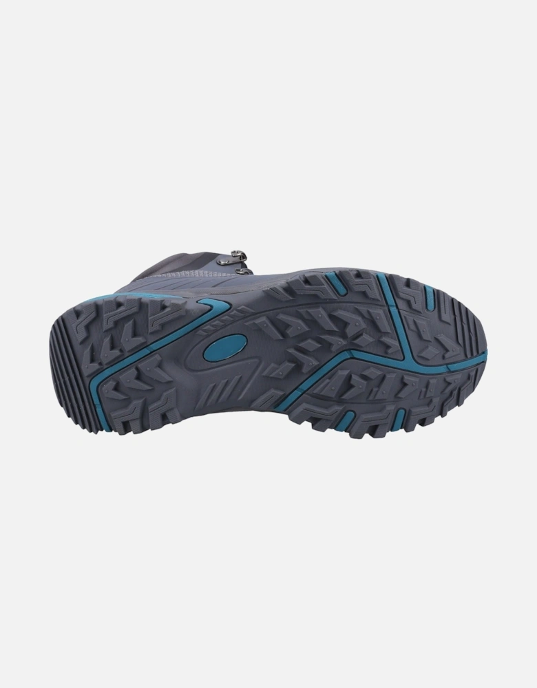 Wychwood Mid RPET+Mesh Women's Grey/Blue Hiking Boots