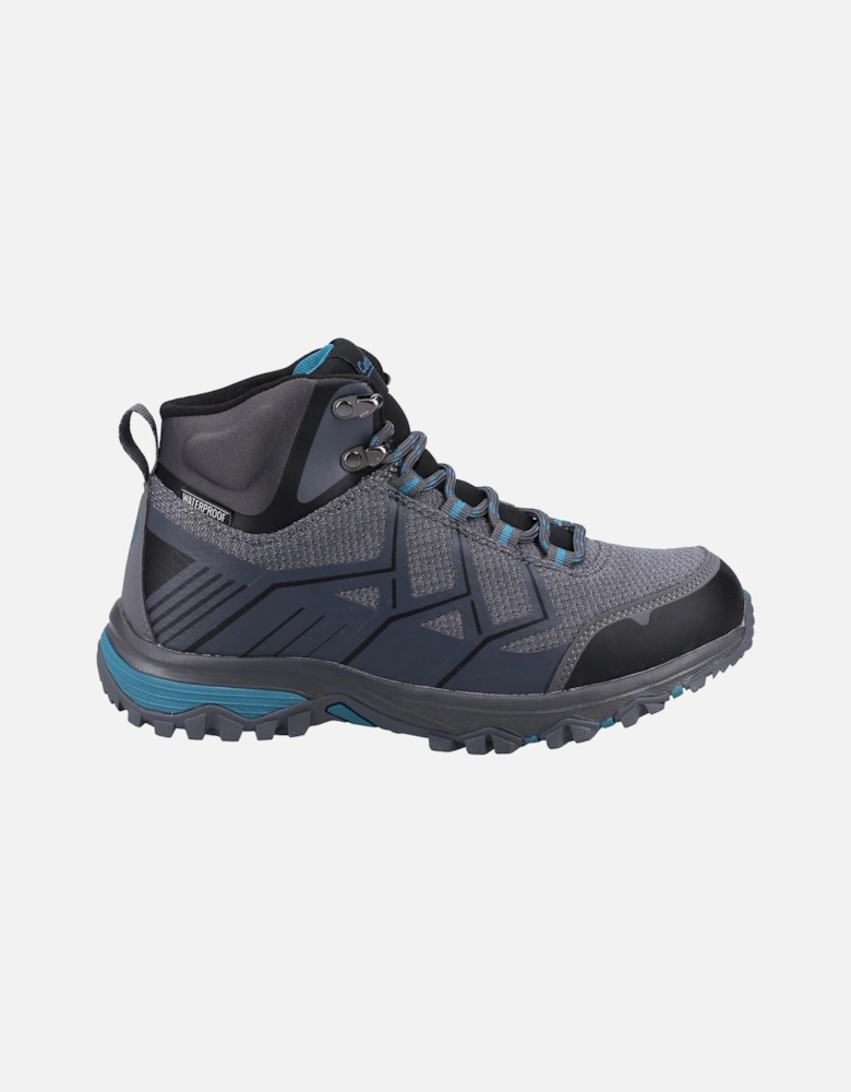 Wychwood Mid RPET+Mesh Women's Grey/Blue Hiking Boots