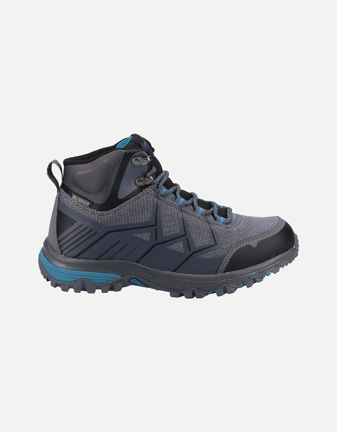 Wychwood Mid RPET+Mesh Women's Grey/Blue Hiking Boots