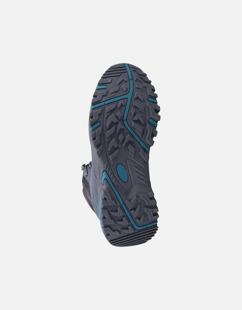 Wychwood Mid RPET+Mesh Women's Grey/Blue Hiking Boots
