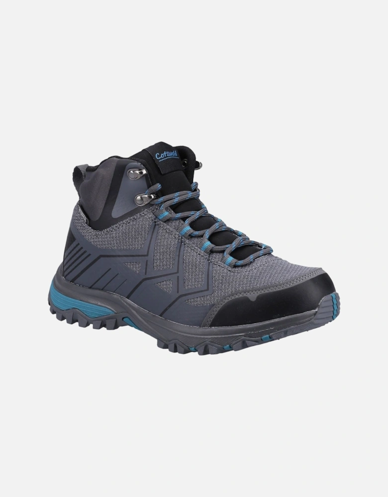Wychwood Mid RPET+Mesh Women's Grey/Blue Hiking Boots