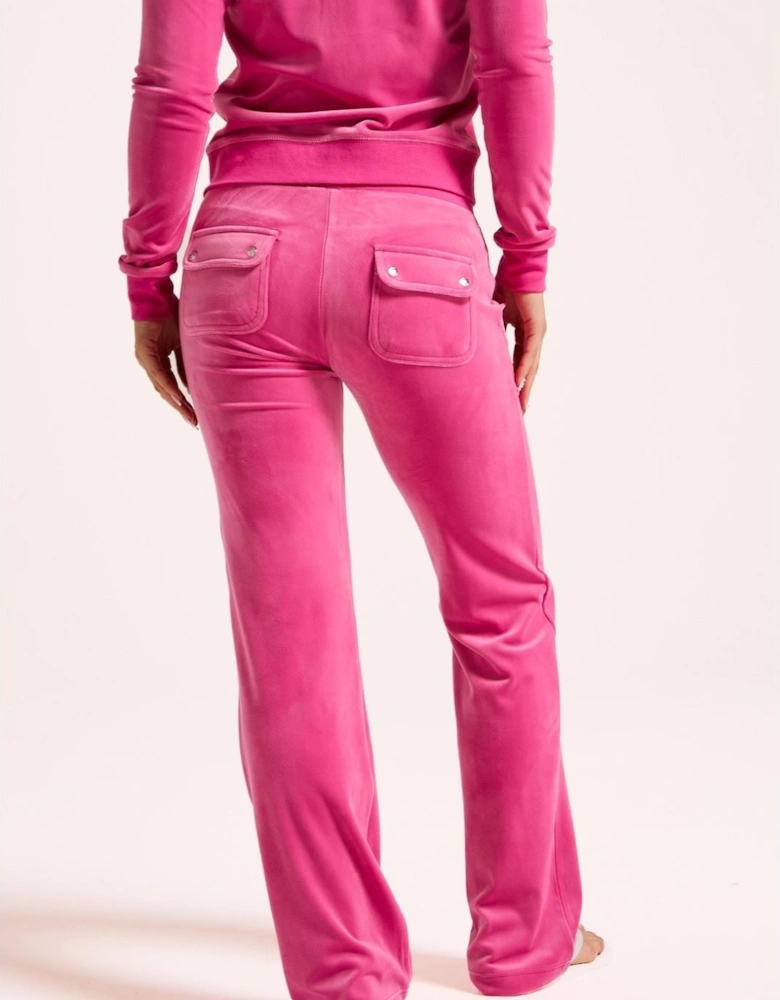 Del Ray Pant Polyester Women's Bright Pink Joggers