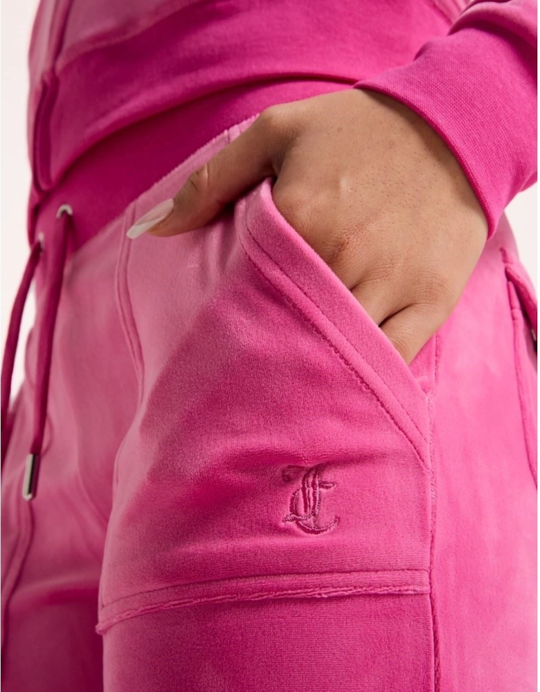 Del Ray Pant Polyester Women's Bright Pink Joggers