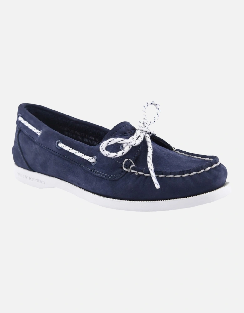 Sperry Authentic 1 Eye Leather Women's Navy Boat Shoes